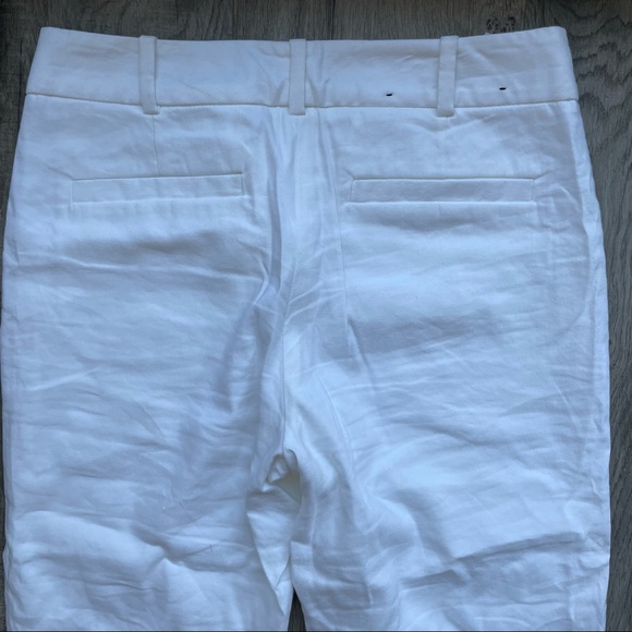 Club Monaco white linen wide leg pants - Picture 7 of 7